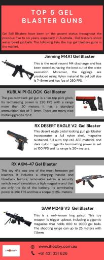 Top 5 Gel Blaster Guns