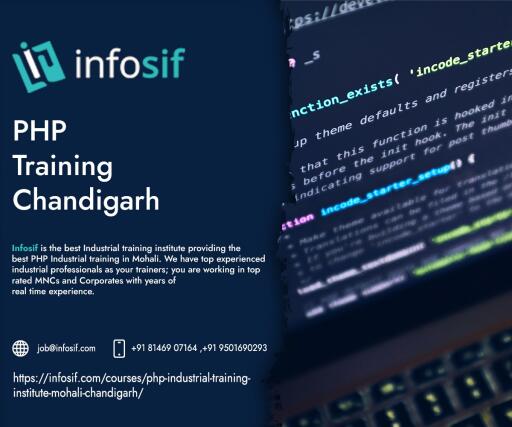 PHP Training in Chandigarh | Infosif