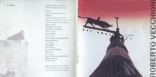 CD front booklet cover