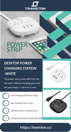Fast Charging USB Power Strip