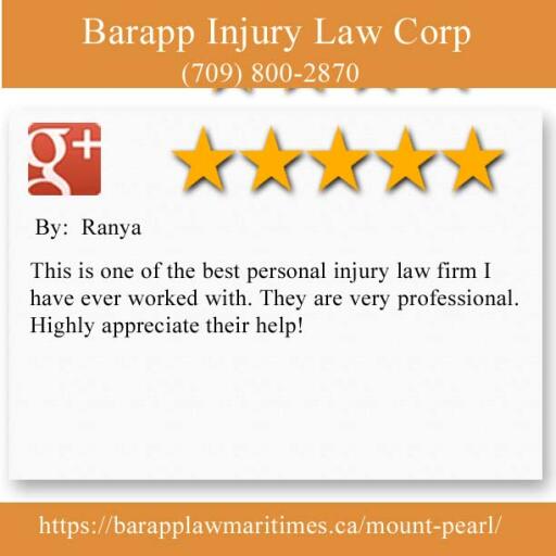 Accident Lawyer Free Consultation Mount Pearl - Barapp Injury Law Corp Review