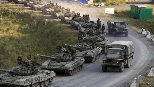 Army Arsenal tanks column of caucasus war trucks road ultra 3840x2160 hd wallpaper 418729 Ultra HD 4