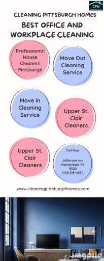 Get the Best Office and Workplace Cleaning Services at Cleaning Pittsburgh Homes