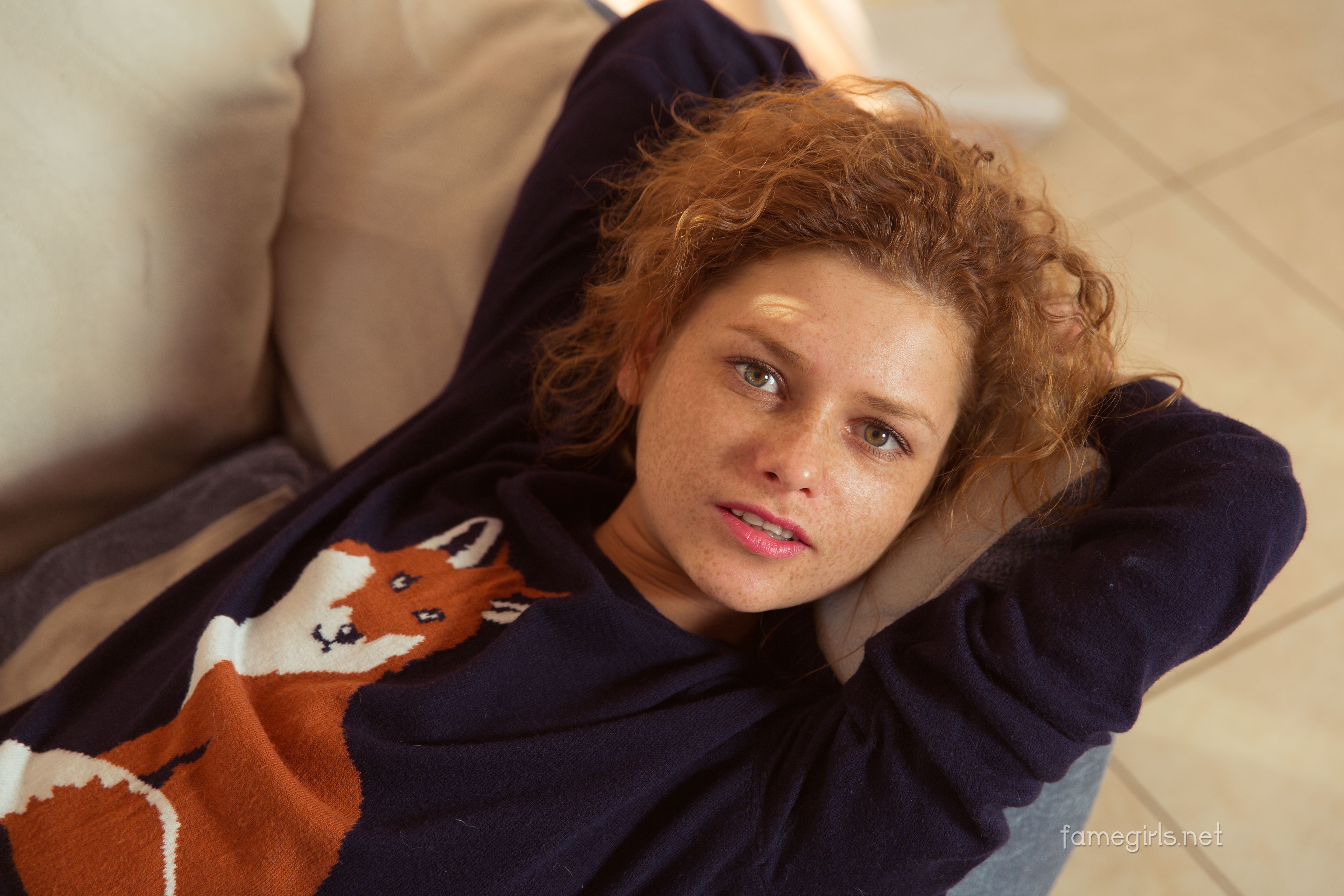 Cute Freckled Redhead