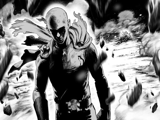one punch man panel 1