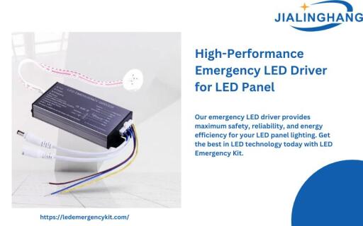 High-Performance Emergency LED Driver for LED Panel