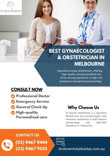 Enhance Your Well-being with Melbourne's Finest Gynecologists and Obstetricians