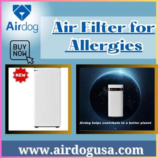 Air Filter for Allergies-Experience Clean Air Excellence with Airdog's TPA Technology