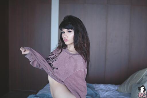 Beautiful Suicide GIrl Almendra You're Mine, You're Mine 14 High resolution 4K image