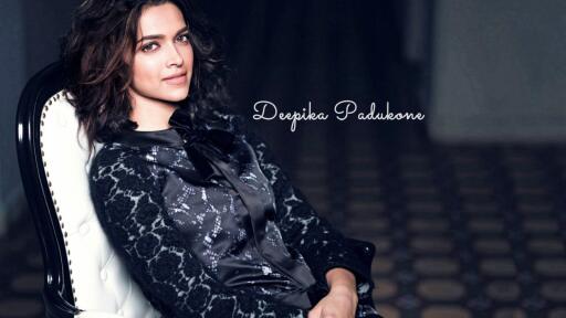 Deepika Padukone Smiling In Black
