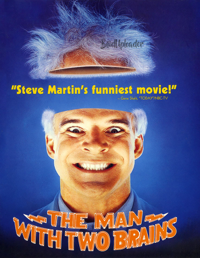 cover The Man with Two Brains (1983) H264
