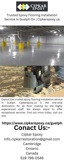 Trusted Epoxy Flooring Installation Service In Guelph On | Cipkarepoxy.ca