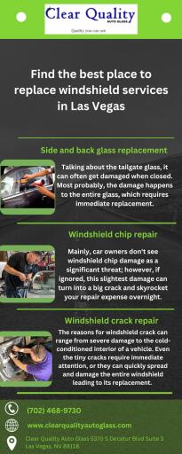 Find the best place to replace windshield services in Las Vegas