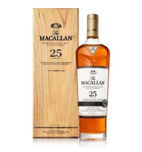 Get the smooth and luxurious taste of Macallan 25-year-old sherry oak whisky from TheWhiskyDistribut