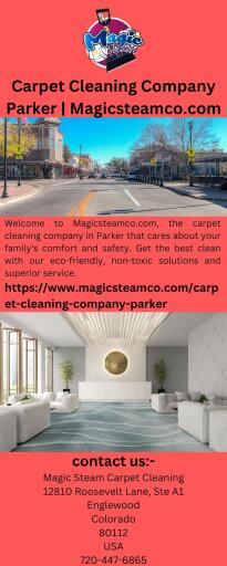 Carpet Cleaning Company Parker Magicsteamco.com