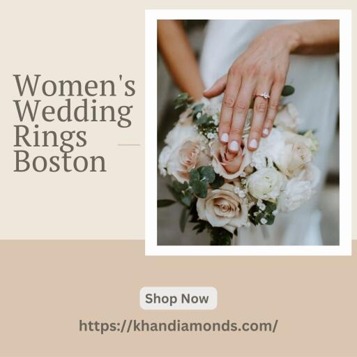 Celebrate Your Alliance With The Finest Women's Wedding Ring In Boston