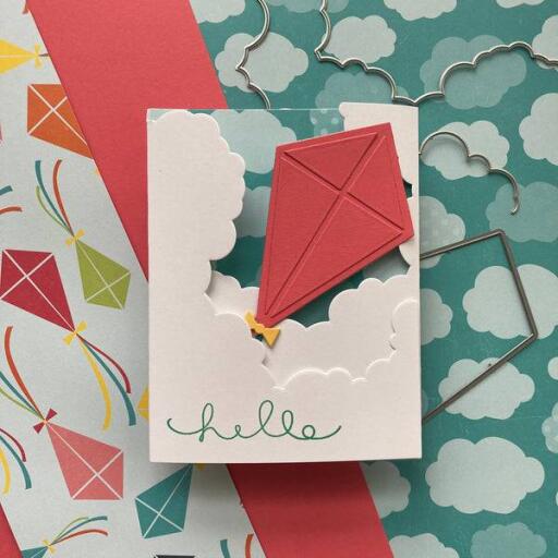 HOW TO MAKE SHAPED CARD FLAPS WITH METAL DIES