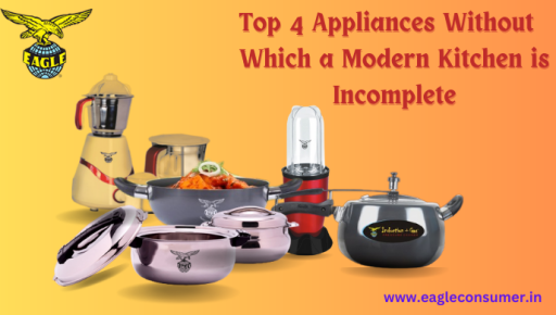Top 4 Appliances Without Which a Modern Kitchen is Incomplete