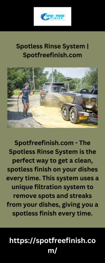 Spotless Rinse System | Spotfreefinish.com