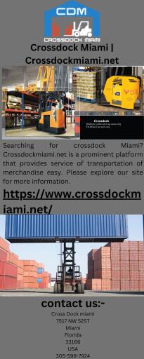 Crossdock Miami Crossdockmiami.net
