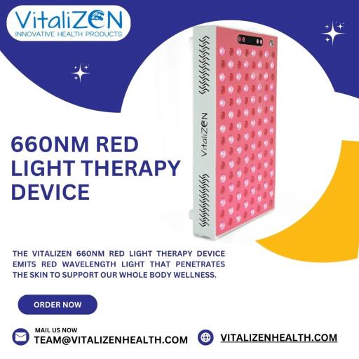 660nm Red Light Therapy Device