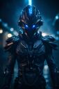 Default high details alien wearing a futuristic armor and hold 2 5043294b 289f 4be2 b824 d8d8b893438