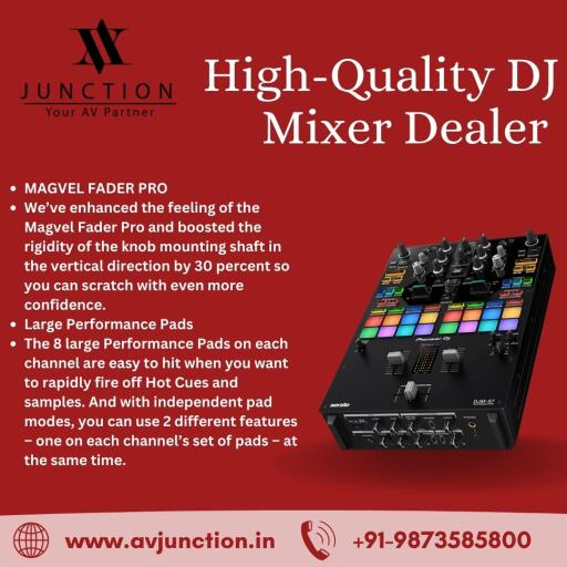 High-Quality DJ Mixer Dealer
