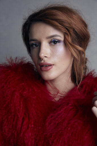 Bella Thorne poses for a portrait to promote the film "Assassination Nation" at the Music Lodge duri