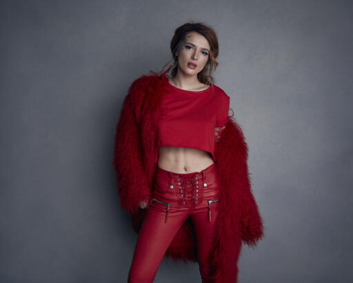 Bella Thorne poses for a portrait to promote the film "Assassination Nation" at the Music Lodge duri