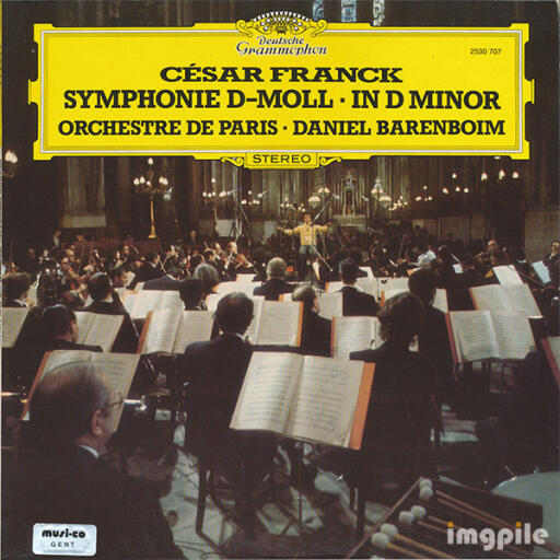 César Franck, Orchestre De Paris Daniel Barenboim Symphonie D Moll