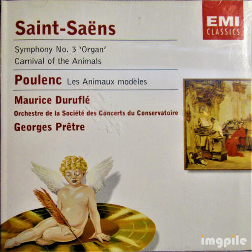 Camille Saint Saëns, Francis Poulenc Saint Saens Symphony No 3 Organ