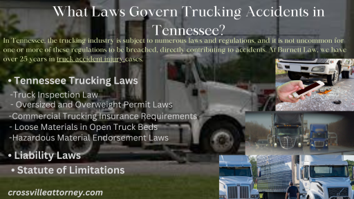 What Laws Govern Trucking Accidents in Tennessee