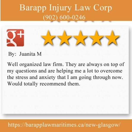 Auto Crash Lawyer New Glasgow - Brill Law (902) 600-0246
