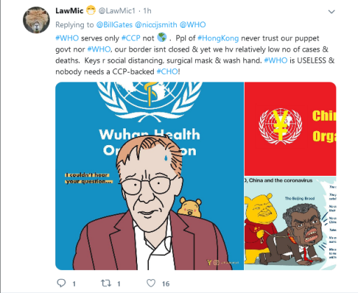 Screenshot 2020 04 15 Bill Gates on Twitter Halting funding for the World Health Organization during