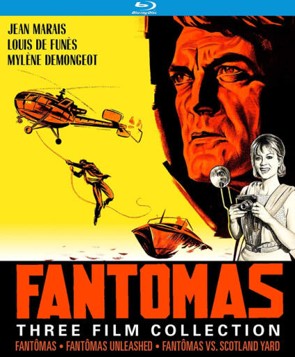 FANTOMAS THREE FILMS COLLECTION BLU RAY COVER SIZE ADJUSTED