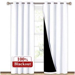 NICETOWN 100 Blackout Window Curtain Panels 300x300