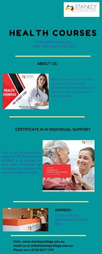 Study Health Courses Perth From The Best Colleges In Australia