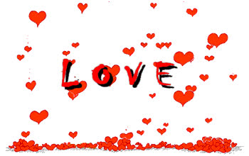 I Love u red flying hearts gif animated images free download banner love .gif photo graphic clip art