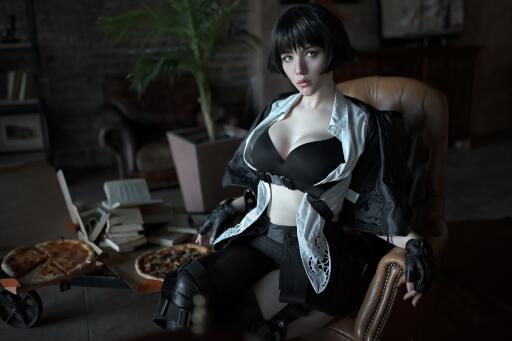 Devil may cry Lady cosplay (2)