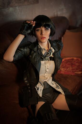 Devil may cry Lady cosplay (8)