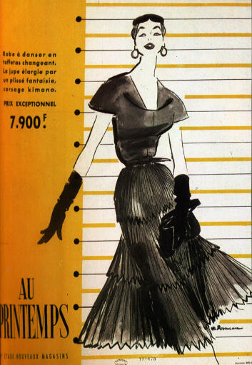 [Clio Team] 1950 M. Rousseau Au Printemps 53x42 cm