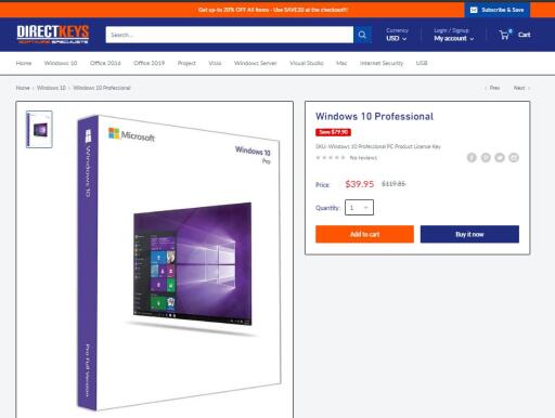 Windows 10 product key 64 bit