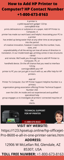 How to Add HP Printer to Computer