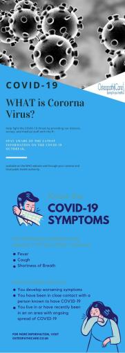 What is Corona Virus? Explain its Symptoms?