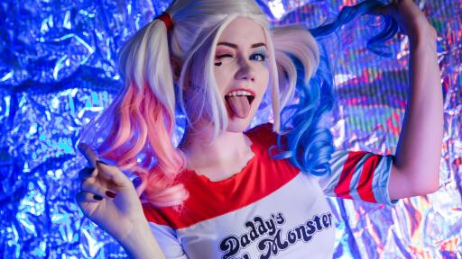 harley quinn new cosplay s6 3840x2160
