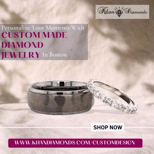 Custom Made Diamond Jewelry Boston Khan Diamonds