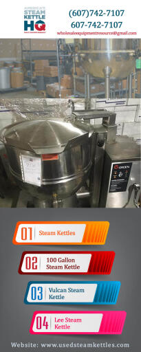 100 Gallon Steam Kettle