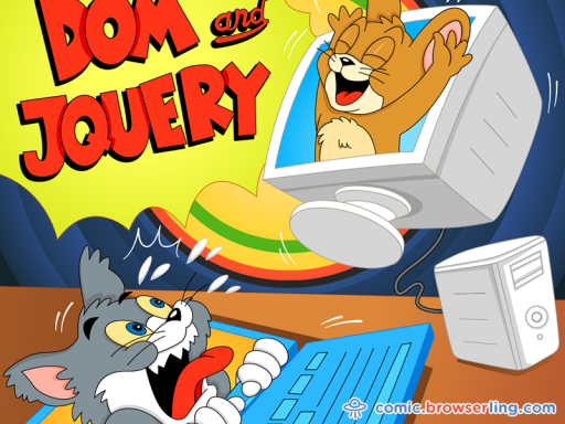 Tom and Jerry - Web Developer Joke
