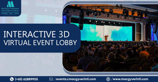 Interactive 3D Virtual Event Lobby