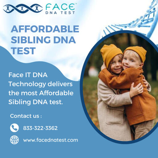 Affordable sibling DNA test | Sibling DNA testing near me